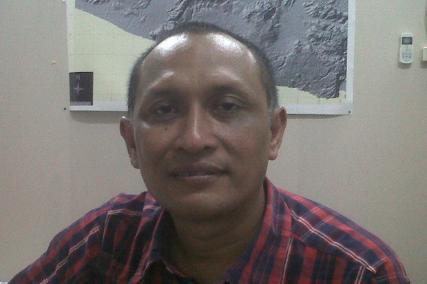 Tekanan magma Gunung...