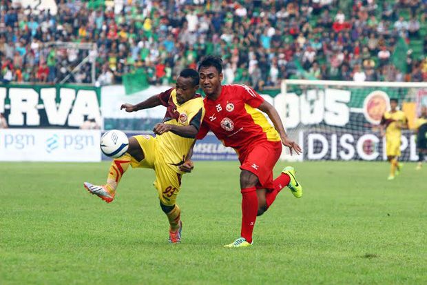 Redam serangan di menit...