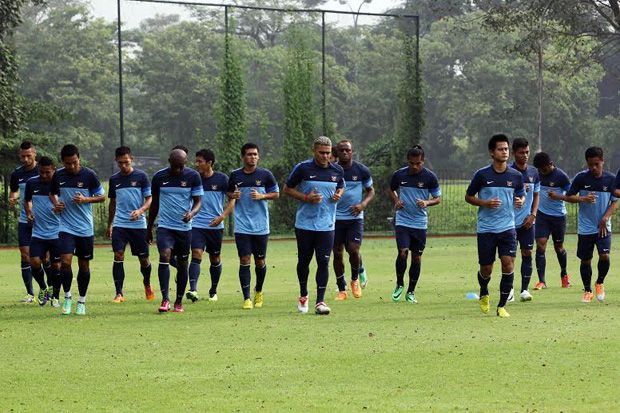 Timnas Garuda berguru...