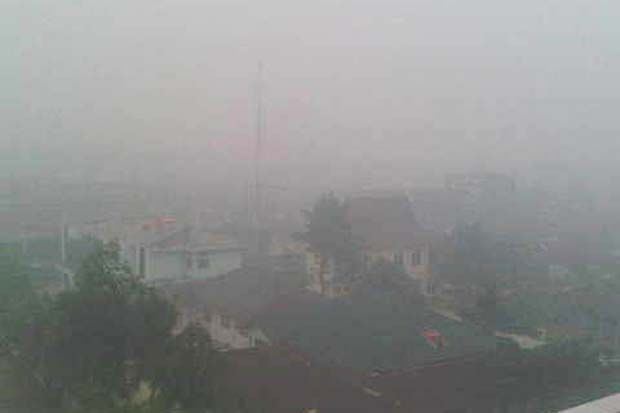 Kota Pekanbaru gelap...