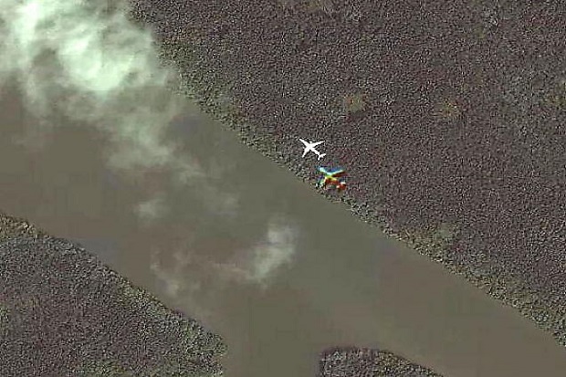 Gambar satelit di Andaman...