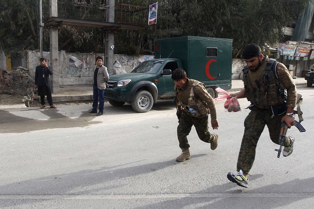 Kantor polisi Afghanistan...