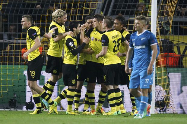Takluk di kandang, Dortmund...
