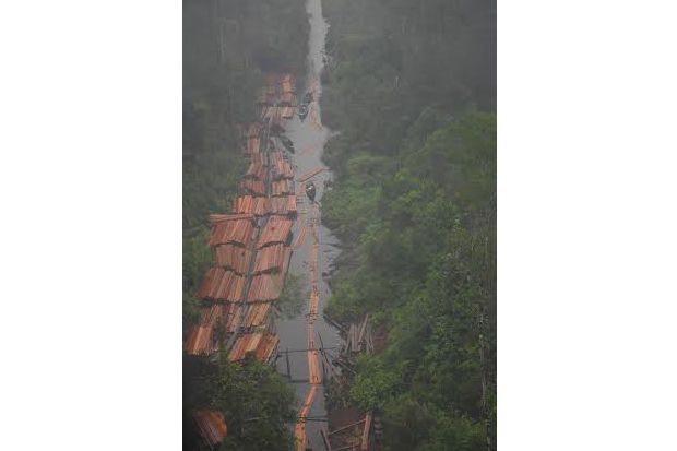 Titik panas di lahan...