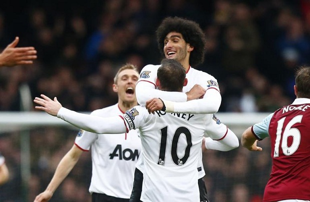 Dua gol Rooney tak mampu...