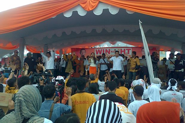 Ribuan simpatisan Hanura...