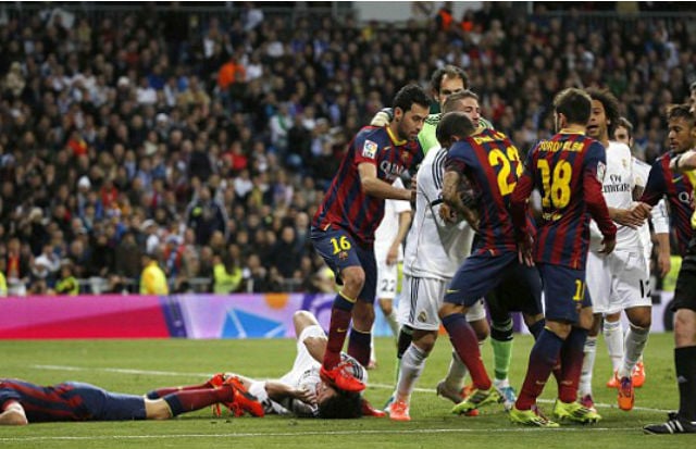 Sergio Busquets injak...