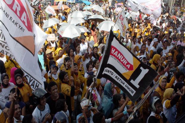 Caleg Hanura siap diturunkan...