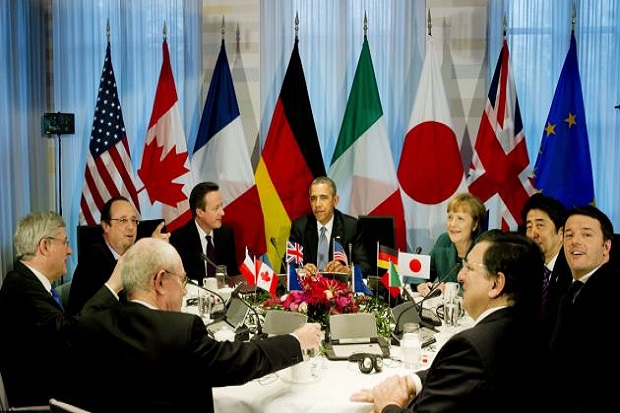 Didepak dari G-8, Rusia...
