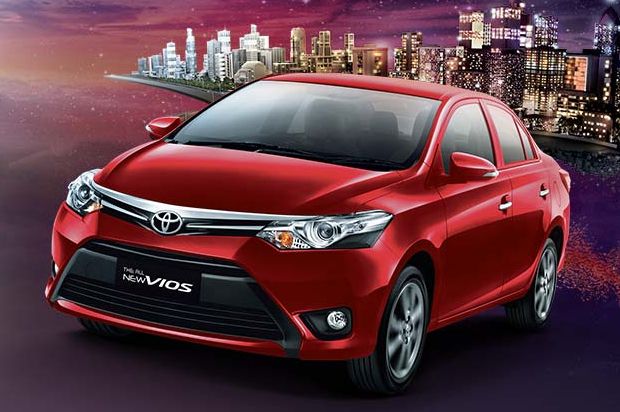Toyota Vios diekspor...