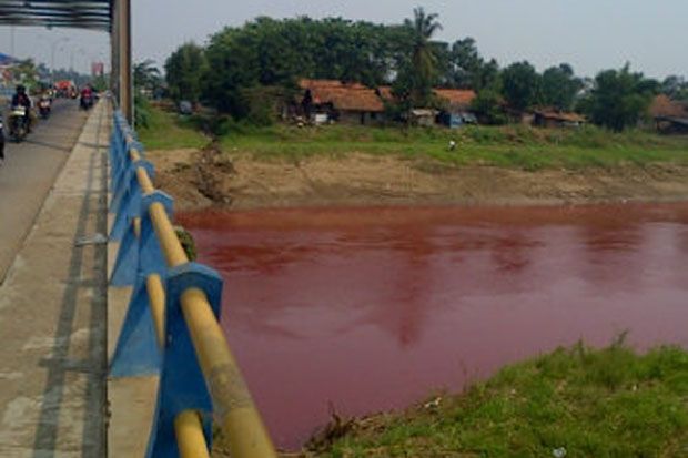 Air Sungai Citarum mendadak...
