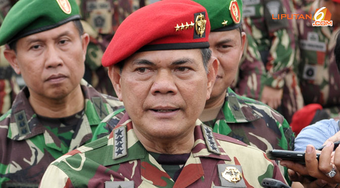 Prajurit Kopassus jangan...