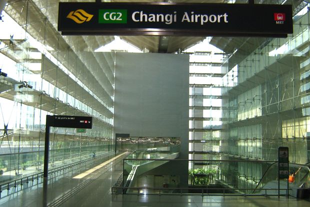 Singapore Changi Airport...