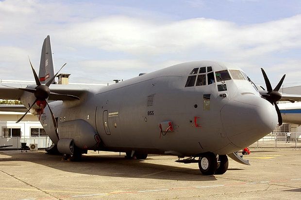 Pesawat Super Hercules...
