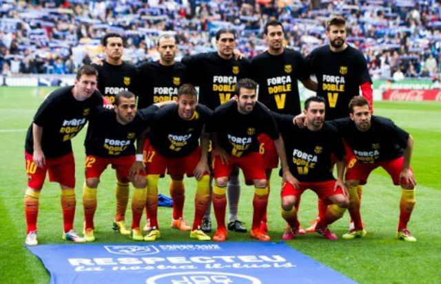 Barca persembahkan kemenangan...