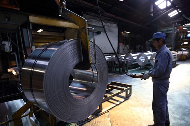 Produksi industri Jepang...