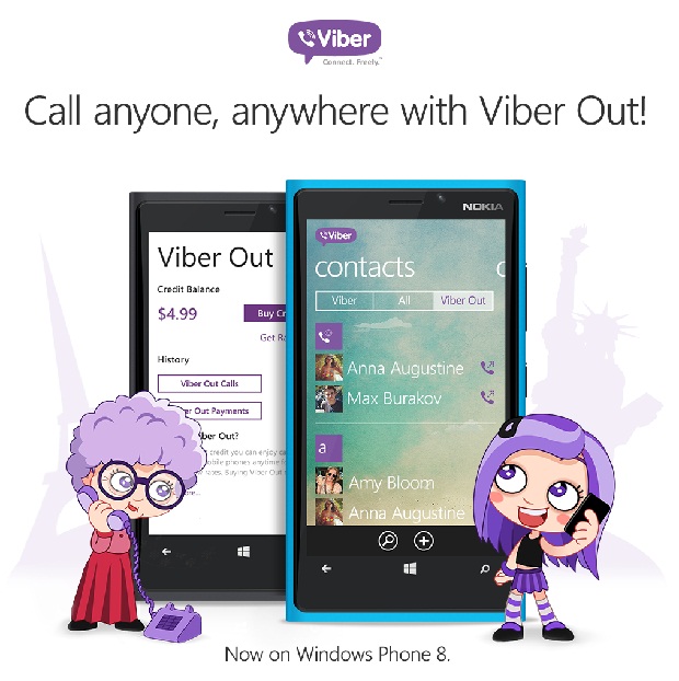 Viber Out masuk ke Windows...