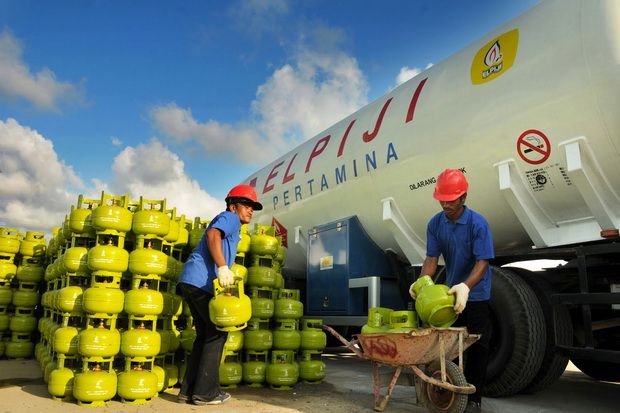 Distribusi tabung gas...