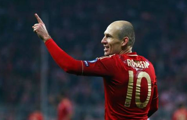 Robben puas tahan imbang...