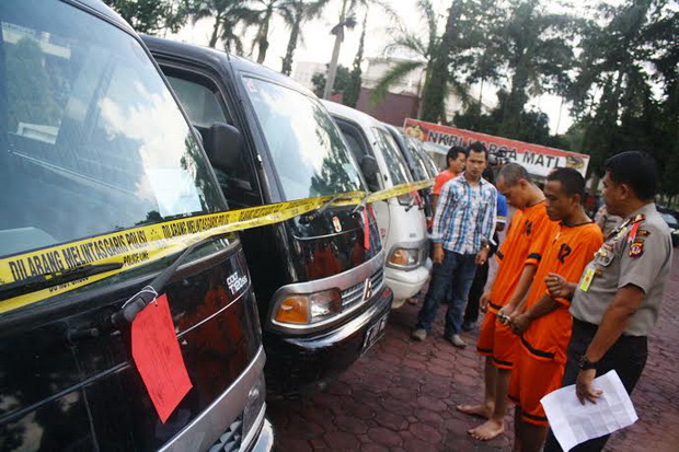 Sindikat pencuri mobil...