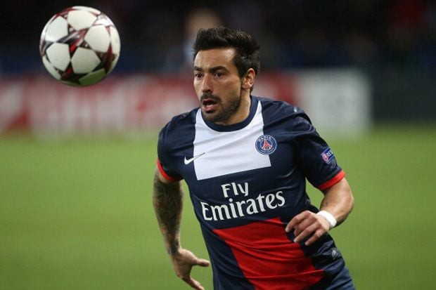 Lavezzi bersemangat...