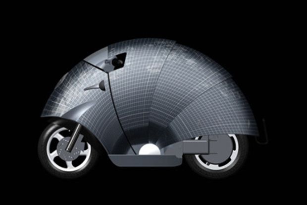 Skuter mirip Armadillo