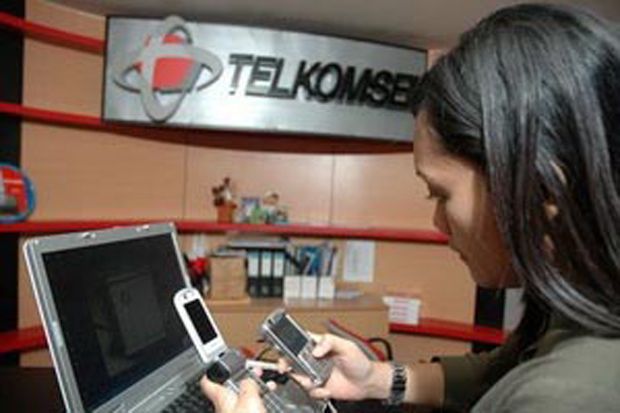 Trafik data Telkomsel...