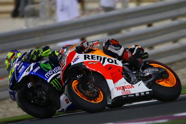 Duel Rossi dan Marquez...