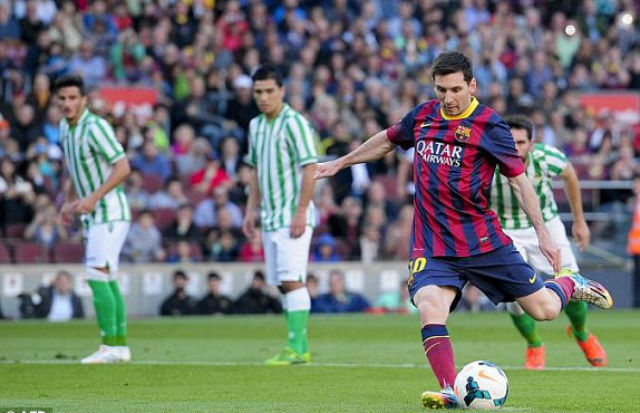 Babak 1, Messi bawa...
