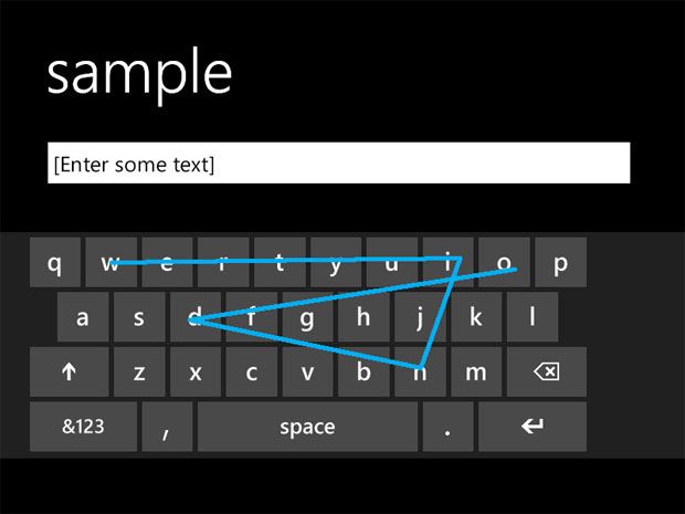 Keyboard Windows Phone...
