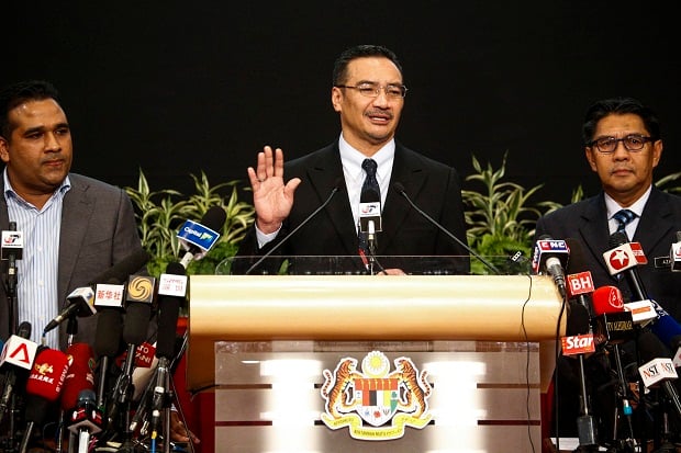 Hussein: MH370 tidak...