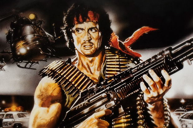 Sering nonton film Rambo,...