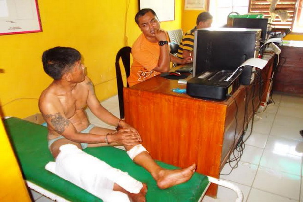 Polisi tembak 1 perampok...