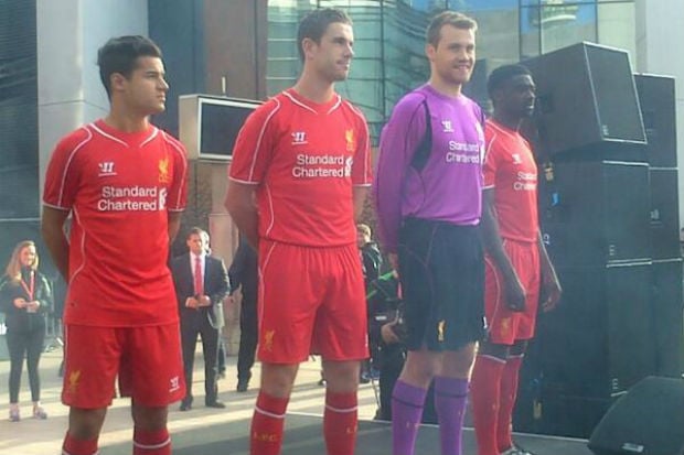Liverpool launching...