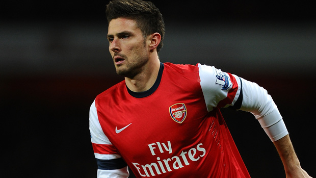 The Gunners parkir Giroud...