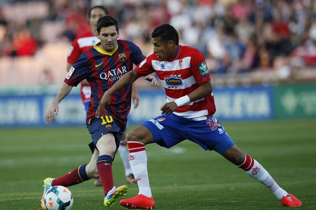 Barca tertinggal di...