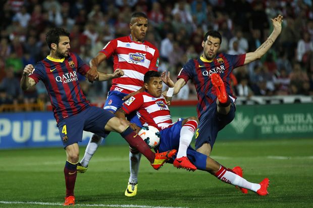 Barca tersungkur di...