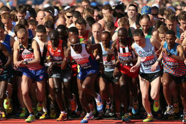 London Marathon 2014...