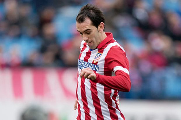 Diego Godin bawa Atletico...