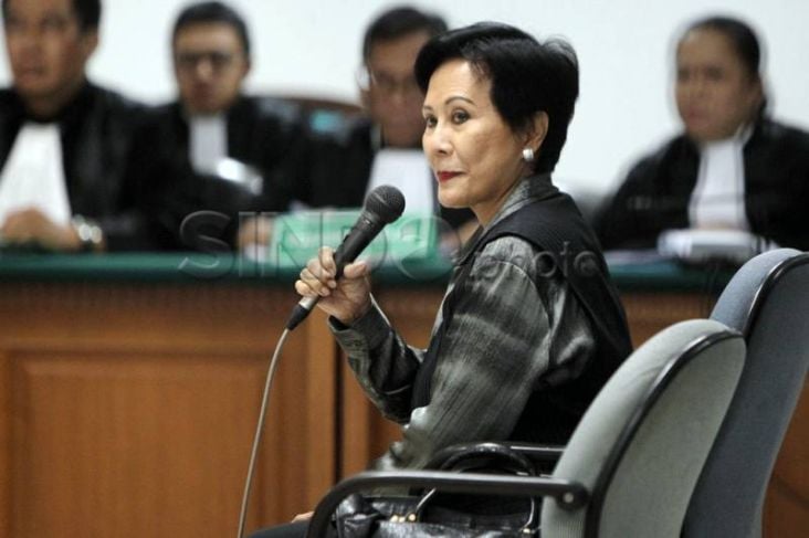 Maria Elizabeth bantah...