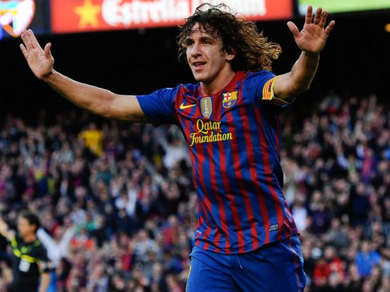 Carles Puyol dukung...