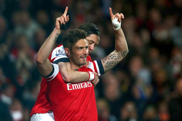 Giroud dedikasikan gol...