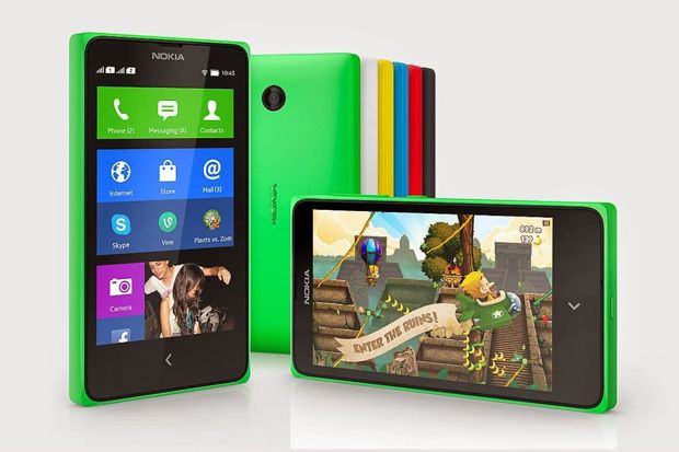 Android Nokia X resmi...