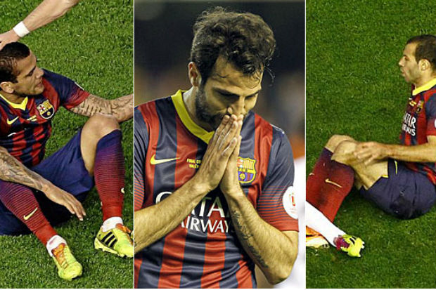 Alves, Fabregas, dan...