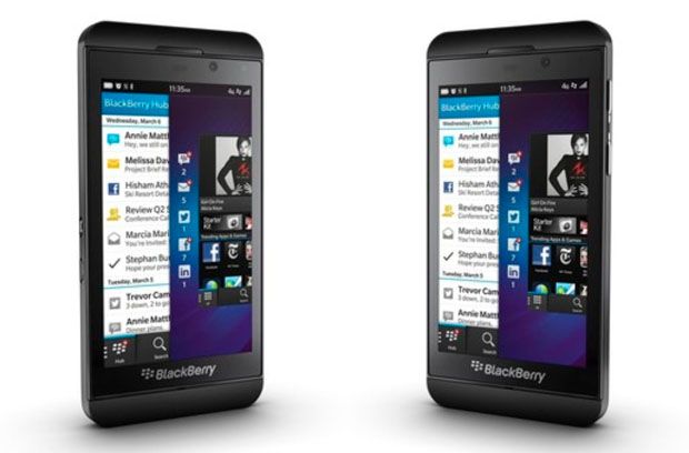 Ini tampilan BlackBerry...