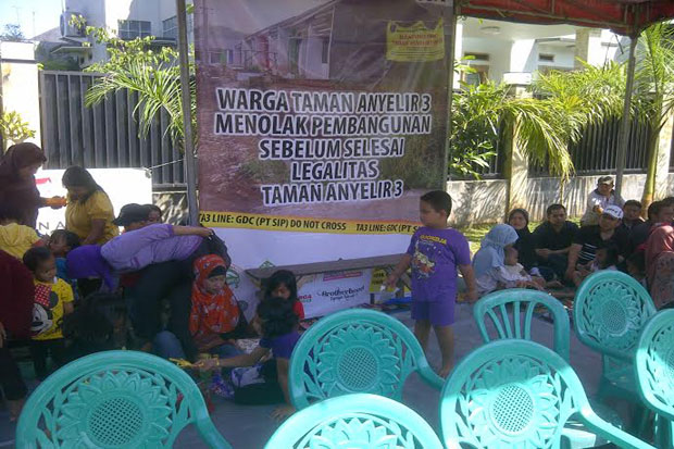 Tak sesuai janji, warga...