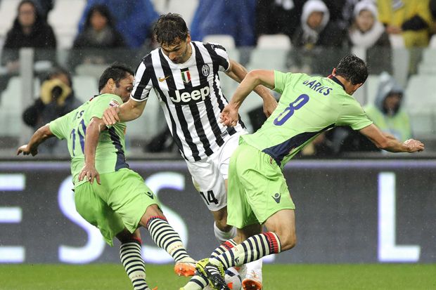 Sementara, Juve kesulitan...
