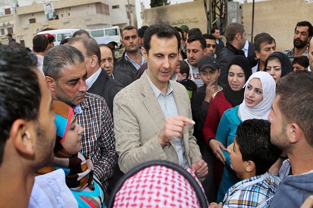 Paskah, Assad kunjungi...
