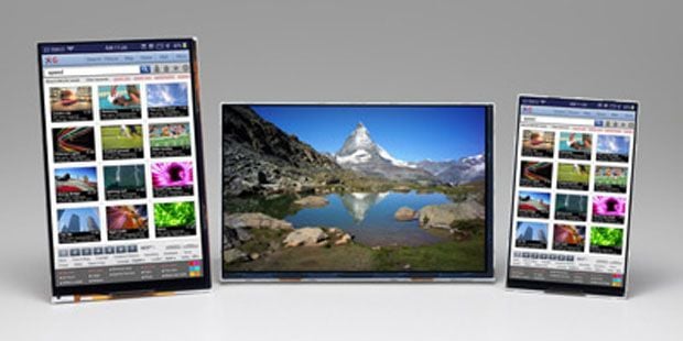Wow, LCD tampilan 4K...