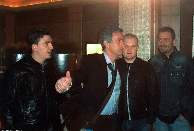 Foto Lampard-Mourinho...